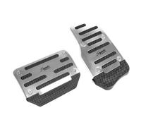 BSWNSJZT Car Brake and Accelerator Pedal for Hyundai i30 2007-2010, Auto/Manual Transmission Foot Pedals Automotive Accessories,AT-Silver