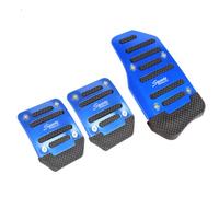 BSWNSJZT Car Brake and Accelerator Pedal for OPEL Vauxhall Corsa D 2006-2014, Auto/Manual Transmission Foot Pedals Automotive Accessories,MT-Blue