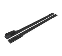 BSWNSJZT Car Side Skirt Extension Body Apron Kit for Audi TT 4 Seats MK2 2007-2014, Rocker Panel Splitter Lip Side Skirts Extension Rocker Accessories,2.2m Black