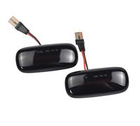 BSWRTH Car Turn Signal Compatible With For A3 S3 8L 2000 201 2002 2003 A8 D2 1999-2002 For TT 8N 2000-2006 2Pcs Car Dynamic Flashing Blinker Side Marker Light