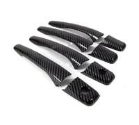 BSWRTH Door Handle Cover Compatible with Mitsubishi for Lancer for EVO 2002 2003 2004 2005 2006 2007 Car Exterior Door Handle Moulding Cover Trim Decor