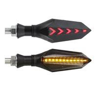 BSWRTH Motorcycle Signal Lamp Compatible With DUCATI For Monster M400 For M600 For M750 For M900 S2R For S4R S4RS Dark For EVO Universal Motorcycle Turn Signals Indicator Lights
