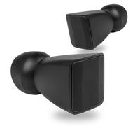 PD BSX30B 2.5" wall mount speaker pair set, black - ultra-compact installed speakers, unobtrusive design, impressive sound, 100v line speakers, passive PA wall speakers, home audio, easy mounting