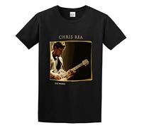 BSXVUZ Chris Rea The Works A 3 Cd Retrospective Mens Tshirt Black