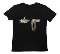 BSXVUZ Grossbull Men's Run The Jewels 2 Killer Mike El P T Shirts Black