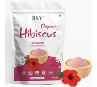 BSY Organic Hibiscus Powder - 227 g - 0.5 LB I Hibiscus powder for Hair I Natural Hair Conditioner I Face and Hair Mask I Organic powder for Hair, Health & Skin