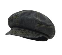 BSYLOO Beret Hat for Women,Denim Baker Hat Newsboy Cabbie Cap Peaky blinder hat for Women Girls