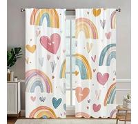 BSYYZQC Large Flowers Blackout Curtains for Bedroom Leopards Soundproof Curtains, Super Soft Long Drop Light Weight for Living Room 42"X63"(W X L) drapes Eyelet 2 Panels Drapes