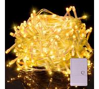 Bszatan Fairy Lights Plug in, 20m 200 LED Outdoor String Light Mains Powered,Waterproof Christmas Lights with 8 Modes, Bright Warm White Lighting Outside Indoor Bedroom Garden Tree Decorations