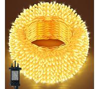 Bszatan Fairy Lights Plug in, 30m 300 LEDs Fairy Lights Mains Powered, Waterproof Warm White String Lights with 8 Modes Indoor Outdoor for Bedroom Patio Party Tree Wedding Decorations