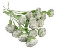 BSZCXBVMP Artificial Faux flowers Single Long Stem Blooms, Knitted Crochet Flower Bouquet 6x40cm Decoration pack of 1(4)