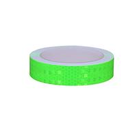 BSZCXBVMP Self Adhesive Fluorescent Reflector Warning Tape, Self-Adhesive Reflective Warning Tape Multicolor 1 inch x 32.8 feet(Grün)