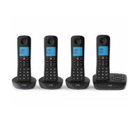 BT Essential Quad Dect Call Blocker Telephone with Answer Machine