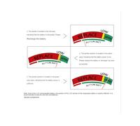 BT-168 AA/AAA/C/D/9V/1.5V Batteries Universal Button Cell Battery Colour Coded Meter Indicate Volt Tester Checker BT168