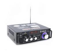 BT-298A Home Power Amplifier Practical Liquid-crystal Display 2CH 12V/220V 600W HiFi Bluetooth-compatible 5.0 Amplificador