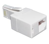 BT 431A Plug to 4 Pin RJ11 Socket Telephone Cable Converter Adapter