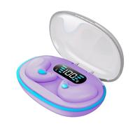 BT 5.3 Invisible Sleep Earphone Noise Cancelling Travel Stereo Headset (Purple)