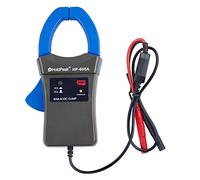 BT-605A 600A DC/AC Current Clamp Adapter Clamp-On Meter Tester with Test Probes, LED Power Indication for Work with Digital Multimeters