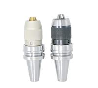 BT APU Series Tool Holder - CNC Integrated Self Tightening Milling Tool Holder for BT30 BT40 BT50 APU08 APU13 APU16,1pcs(0.05mm BT40-APU08 Holder)