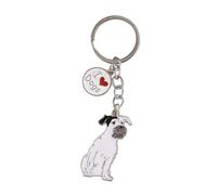 BT Bear Dog Key-ring Keychain,DO ID Tag Cute Metal Dog Keychain Keyring Keyfob Bag Charm,Terrier