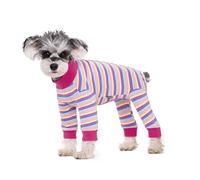 BT Bear Dog Recovery Suit,Elastic Puppy Small Dogs After Surgery Onesie Protect Joints Anti Licking for Female Male Dogs,Pets Pajamas PJS Bodysuit for Cats Small Dogs,Hot Pink M