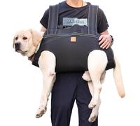 BT Bear Large Dog Carry Sling, Dogs Backpack Pet Legs Support Dog Lift Harness, Dog Carrier for Senior Dogs Joint Injuries, Arthritis, Up and Down Stairs, Paralysis Dogs Walk (S/M)