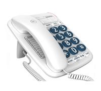 BT Big Button 200 Corded Landline House Phone, Home Phone, Elderley Friendly Big Buttons, Hearing Aid Compatible, Amplified Speech, Handsfree