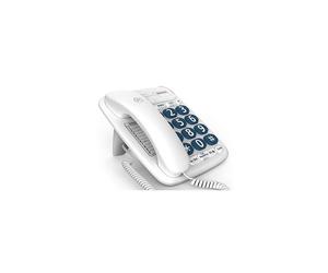 BT Big Button 200 Corded Telephone, White