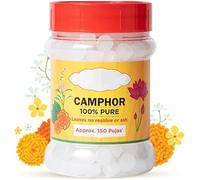 BT Camphor Tablet 100g Jar - Pack of 1 | 100% Pure | for Puja, Festivals & Other Religious Ritual | No Dangerous Chemicals |