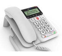 BT Décor 2600 Corded Landline House Phone, Home Advanced White - NEW