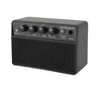 BT Guitar Speaker Amplifier 10W Subwoofer Black Rechargeable Battery Plug and Play with USB C Interface