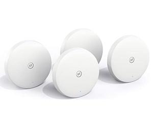 BT Mini Whole Home Wi-Fi Mesh System, Pack of 4 Discs for Seamless, Fast (AC1200) Connection in Larger Homes - App Control, 3-Year Warranty