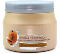 BT Papaya & Pumpkin Face Pack for Deep Purification & Exfoliates Dead Skin Cells for All Skin Types, 400 g