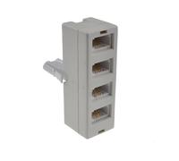 BT Telephone Splitter 4 Way Sockets 1 x Socket to 4 BT Phone Lines 431A