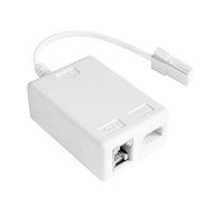 BT Telephone Splitters ADSL Filter with Cable and RJ11 Connection Adapter, ADSL Microfilter BT Plug/Socket Internet and Telephone Socket Splitter Cable for WiFi Sky EE Vodafone Plusnet Broadband Phone