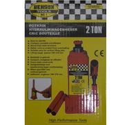 Benson BT004659 2T Bottle Jack 2 Tonne 2000kg 325mm Height Steel Hydraulic