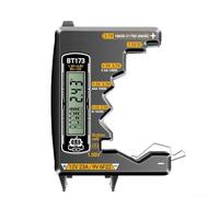 BT173 Digital Battery Tester - Professional Power Analyzer Voltmeter with LCD Display for AA/AAA/C/D/9V/12V/Button Cell Batteries, Quick One-Button Test for Home & Industrial Use