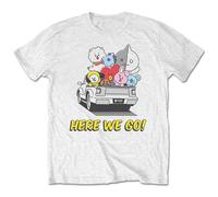 BT21 Here We Go Logo T Shirt