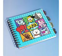 BT21 Notebook with Dividers - 200 Lined Pages - Officially Licensed BTS Merchandise
