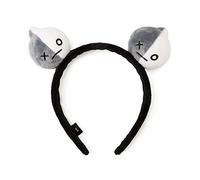 BT21 Official Merchandise by Line Friends - VAN Character Plush Hair Band, Grey