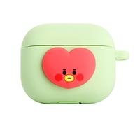 BT21 Pastel Silicon Case for AirPods 3, Wireless Charging [Official Merchandise] [7FLAVORS] (TATA)
