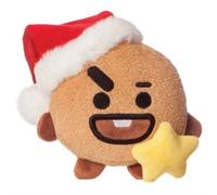 Aurora, 61494, BT21 Official Merchandise SHOOKY Winter, Soft Toy, Brown and red