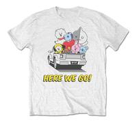 Bt21 - T-Shirt # Xxl Unisex White # Here We Go