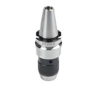 BT30-APU08 Integrated Self-Tightening Drill Chuck Collet, 120×60×50 mm, CNC Toolholding, Automatic Clamping, Zero-Gap Hardened Three-Claw Grip, for Industrial Machining