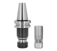 BT40 - TER25-100L Telescoping Tool Holder, Floating Tap Spring Collet Chuck, 40Cr Alloy Steel Tapping Tool Holder for CNC Machining Center, High Concentricity with Fine Grinding