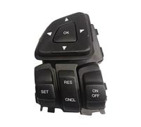 BT4T9E740AFW Car Steering Wheel Cruise Control Switch For Edge Explorer Flex (Black)