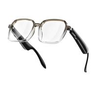 BT6.0 AI Intelligent Translator Eyeglasses 156 Languages Wireless Translate Eyeglasses Type-C Charging HiFi Stereo Headset Eyeglass for Business Travel Meeting