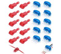 BTACGWP 20 Robotic Lawnmower Cable Connectors, Waterproof, Boundary Cable Connector for Lawn Robots, Gel-Filled Crimp Connectors for Safe Repair of Boundary Wire in the Garden