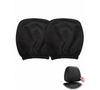 BTACGWP Car Headrest Covers, Pack of 2, Front, Universal Fit, Washable & Dirt-Repellent, Durable Protection Against Wear & Keeps Interior Hygienic Fresh