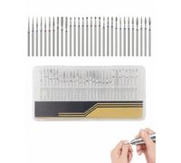BTACGWP Nail Cutter Bits Set 30 Pieces, High-Quality Diamond Blades Against Overheating, Removes Gel & Acrylic Gentle for Professional Manicure, Optimised for Shape-Free Nail Care